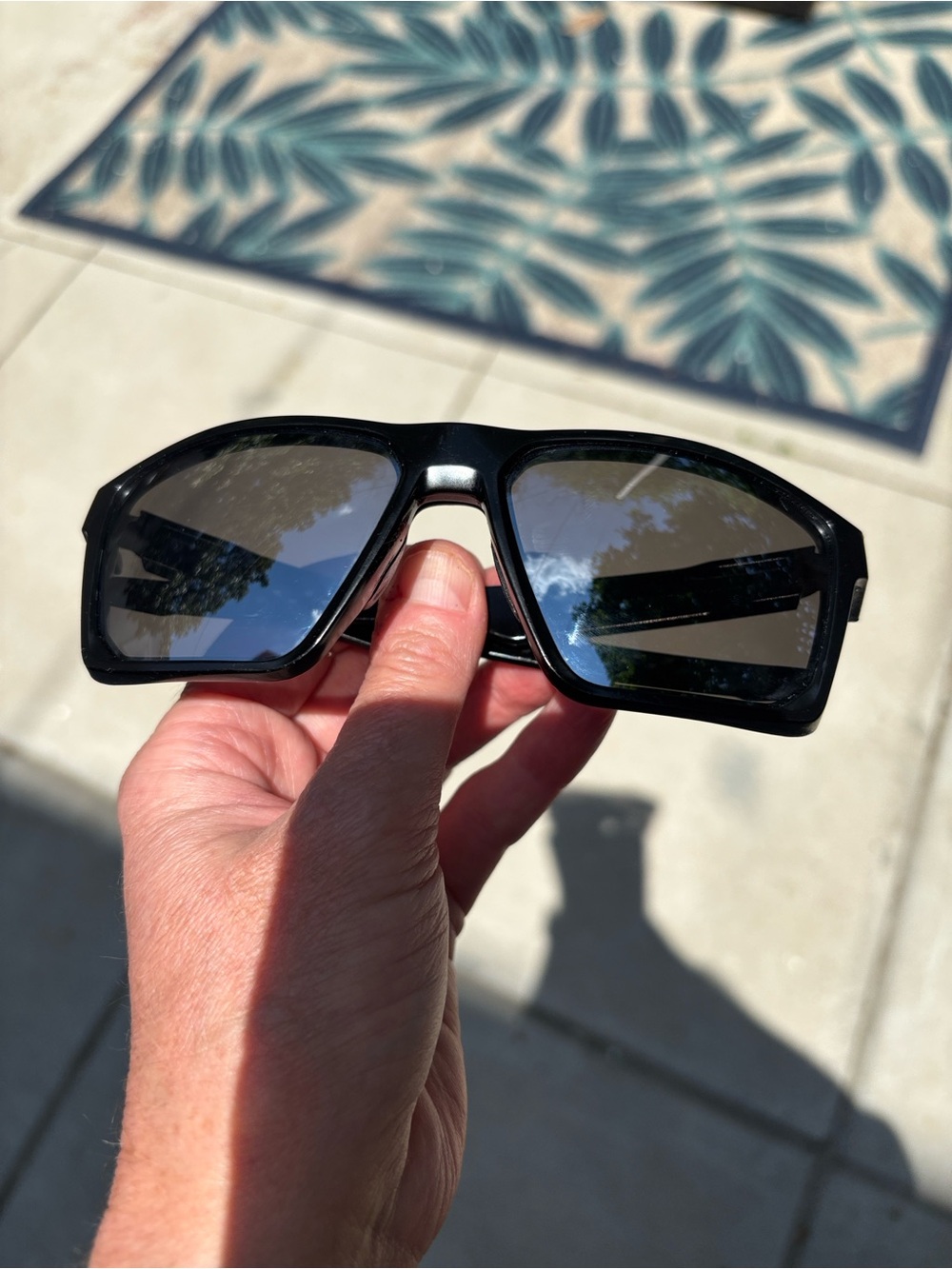 Ray-Ban Justin Black Matte Square Frame Sunglasses with Dark Lenses